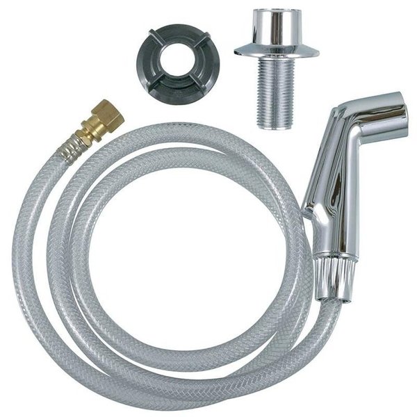 Danco Spray Hose and Head Assembly, 14 in Connection, FIP, Plastic 88814